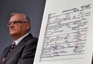 obama declared fraud by arpaio