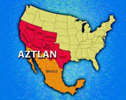 Please compare the similarities between the originally announced Jade Helm states and the states associated with Reconquista de Aztlan.  Given the history of this administration does any truly believe that the coincidence of states in these two maps is an accident?