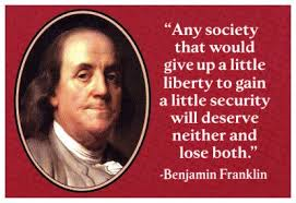 ben franklin give up liberty for security