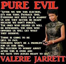 She once threated Americans who did not support Obama in the 2012 election.