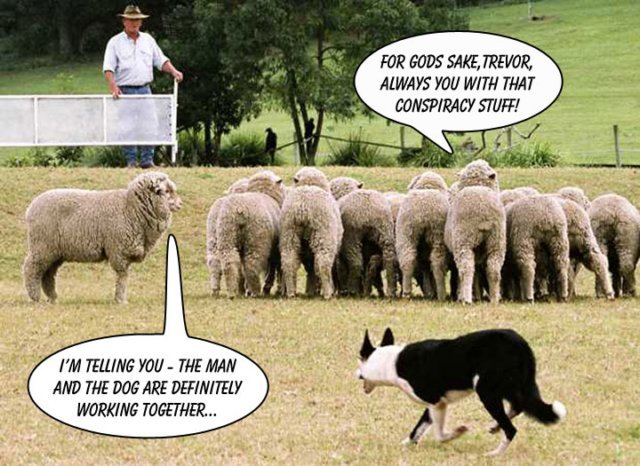 Some of the sheep might actually wake up when they lose their bank account.