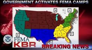 Created under UN auspices during the Nixon Presidency, this map represents the former United States broken up into regions. Certainly, KBR and Halliburton would be at the forefront of constructing new residences for "displaced Americans".