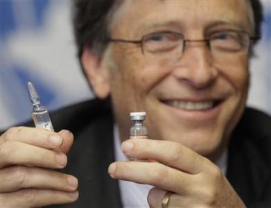 Bill Gates, o rei de vacinas.