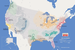 Eleven Megacities will house 6 million Americans each in densely populated Agenda 21 settlements.