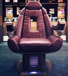 Who will be the next to occupy the Captain's chair?