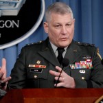 The former commander of AFRICOM who tried to rescue Chris Stevens as part of a military coup to expose the administration's involvement in gun running to terrorist to promote regime change through drug and child sex trafficking. 