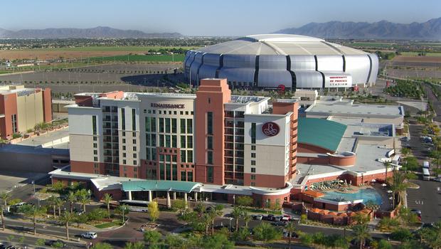 Glendale, Arizona,the home of the 2015 Superbowl. 