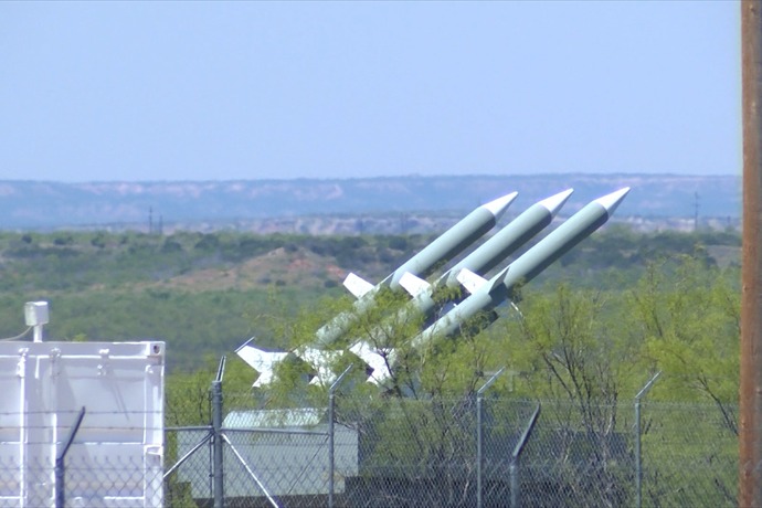 These are high resolution photos of the SAM missiles, that many say do not exist. These missiles are located 45 miles southeast of Lubbock, TX and were originally photographed by Texas resident, Travis Kuenstler.  These photos will soon be back in the news at The Common Sense Show, as we have just learned that this represents World War III preparations and the countering of the ISIS threat on or southern border. 