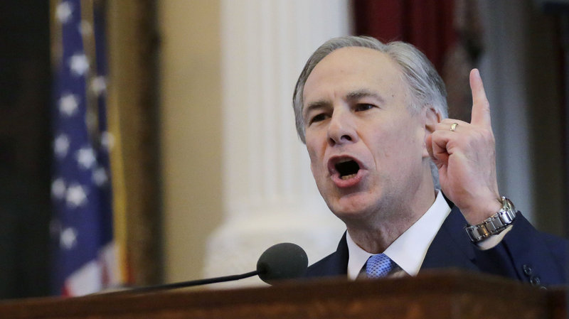 Texas Republican Gov. Greg Abbott ordered the Texas National Guard to monitor a joint U.S. Special Forces training taking place in Texas, prompting outrage from some in his own party. Did you see this story on Fox and Friends? Eric Gay/AP