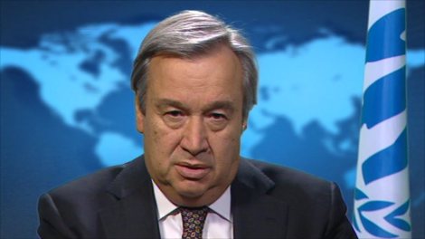Antonio Guterres is the head of the UNHCR.