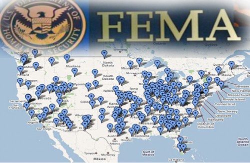 fema camp map