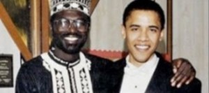 The President and his half-brother, Malik Obama. 