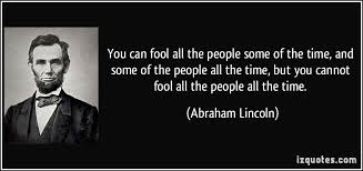 lincoln fool all the people