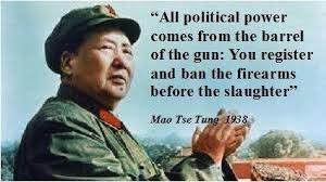 Mao wrote the evolving Obama gun control play-book. 