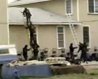 The initial assault upon the Branch Davidian compound as carried out by the ATF in which federal officials were fired upon. 