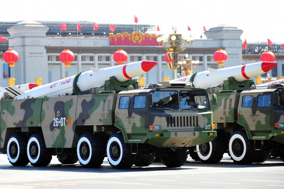chinese nuclear weapons on display