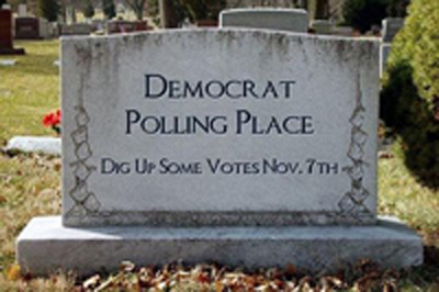 deomcrat polling place