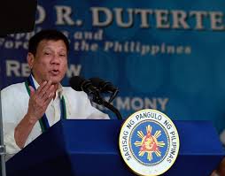Philippines President turning his country away from the US and pivoting in the direction of China. 