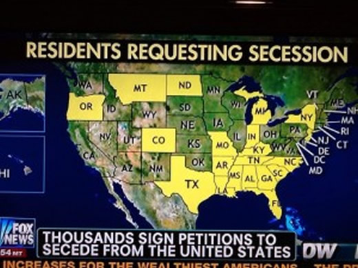 states seceeding